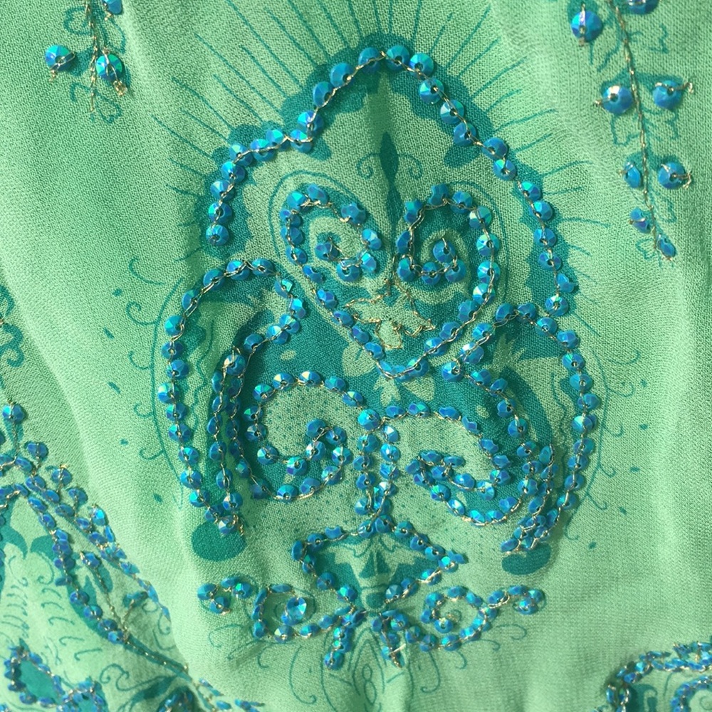 Hippie Chic Beaded Skirt